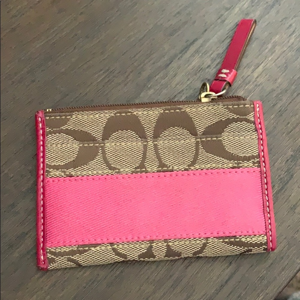 Coach card holder
